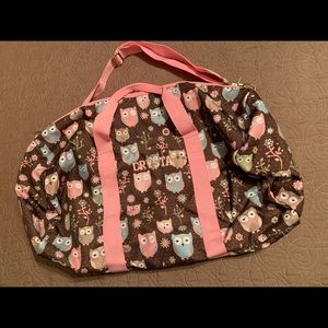 Like new personalized duffle bag
